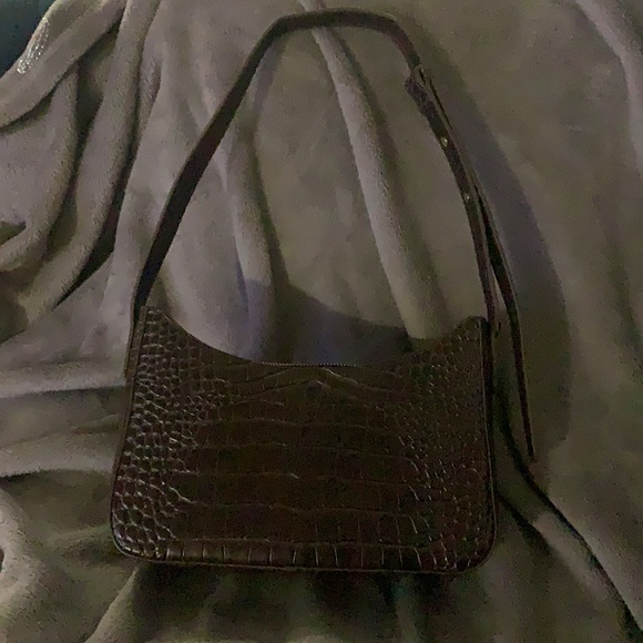 Leather brown hip shoulder bag - Picture 5 of 5